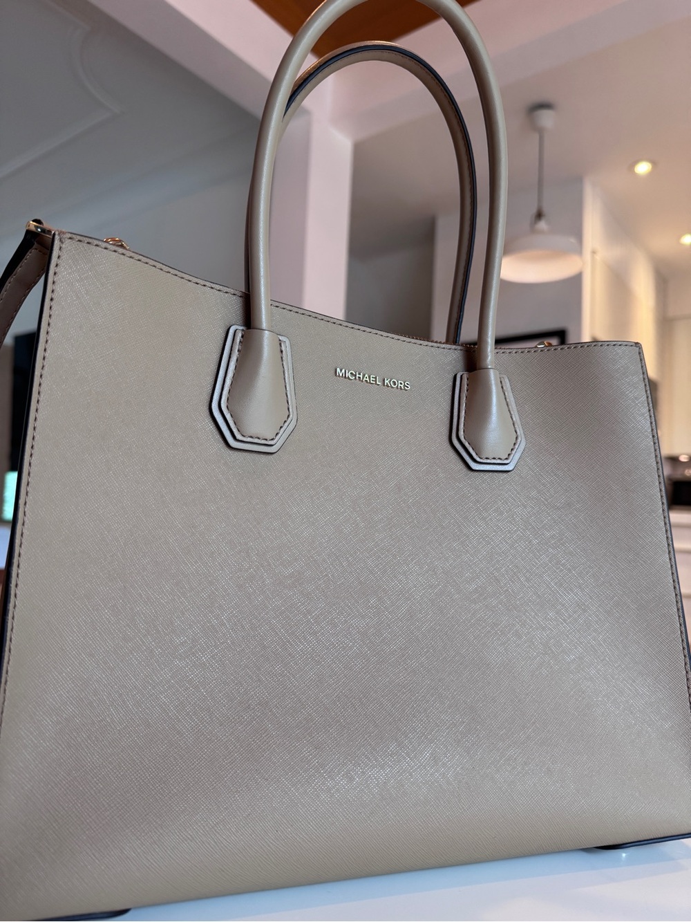 Michael Kors Mercer Large Saffiano Leather Tote